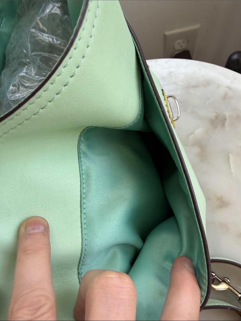 Coach Poppy Y2K Leather Colorblock Dylan Flap Satchel [limited edition] - Picture 12 of 14